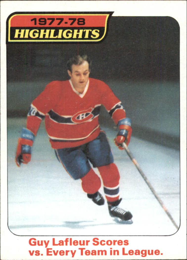 1978-79 Topps #3 Guy Lafleur HL