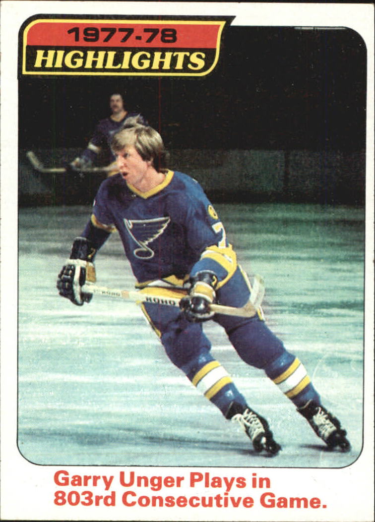1978-79 Topps #5 Garry Unger HL