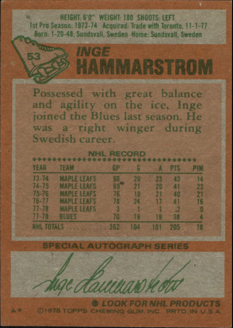 B1673- 1978-79 Topps Hk 51-100 Ca. Grad -du Pick- 15 + Gratis US Schiff - Bild 7 von 90