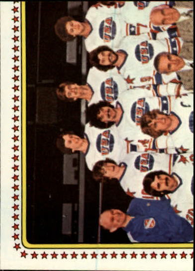 1979 Panini Stickers #202 USA Team Picture/(upper left)