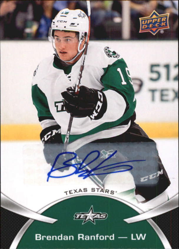 2015-16 Upper Deck AHL Autographs #35 Brendan Ranford