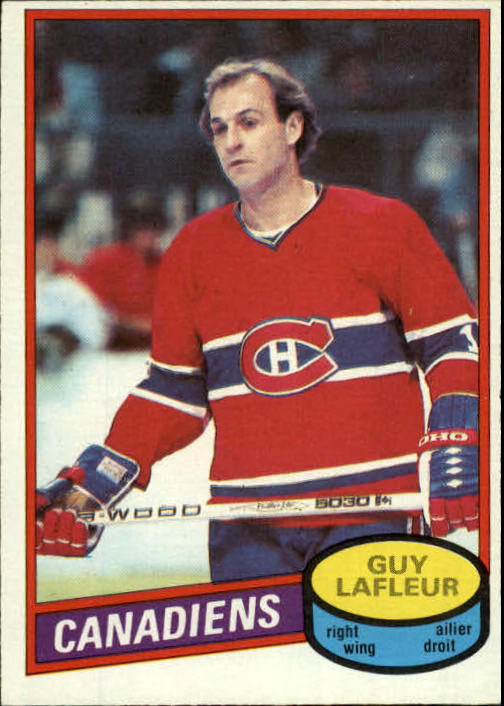 1980-81 O-Pee-Chee #10 Guy Lafleur