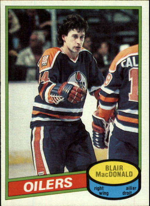 1980-81 O-Pee-Chee #32 Blair MacDonald