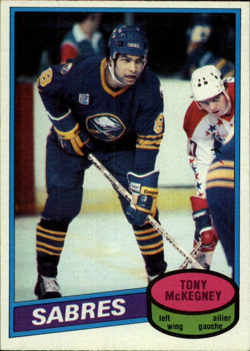 1980-81 O-Pee-Chee #144 Tony McKegney RC