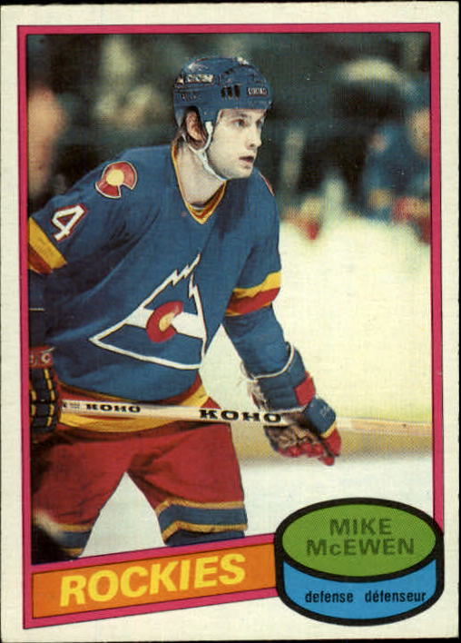 1980-81 O-Pee-Chee #185 Mike McEwen
