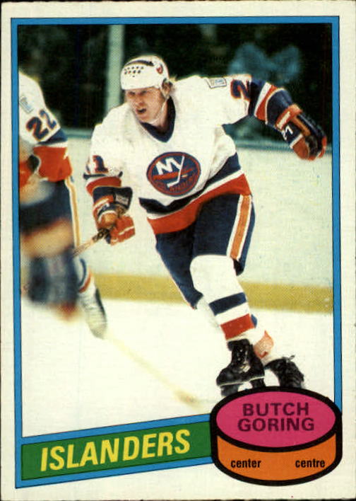 1980-81 O-Pee-Chee #254 Butch Goring