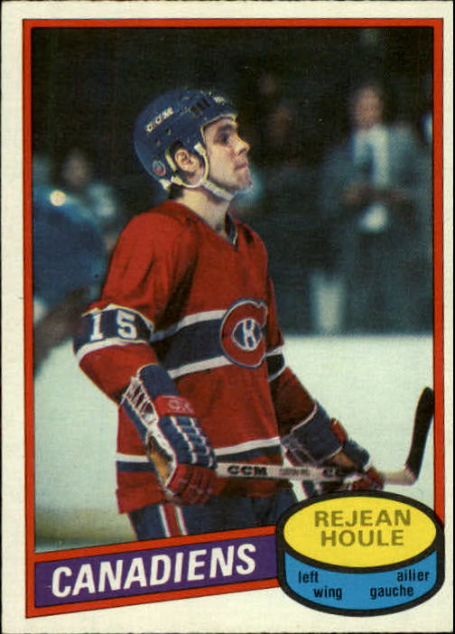 1980-81 O-Pee-Chee #261 Rejean Houle
