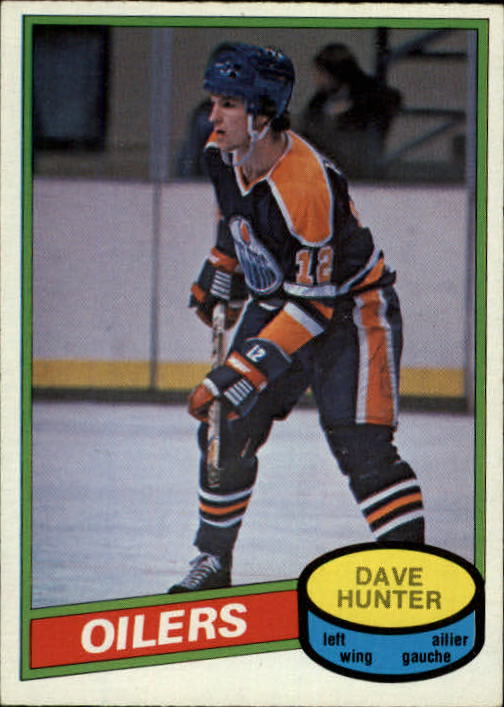 1980-81 O-Pee-Chee #293 Dave Hunter