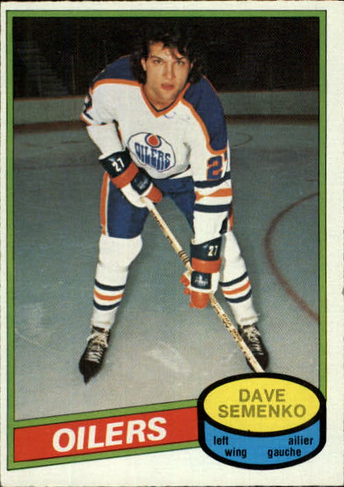 1980-81 O-Pee-Chee #360 Dave Semenko