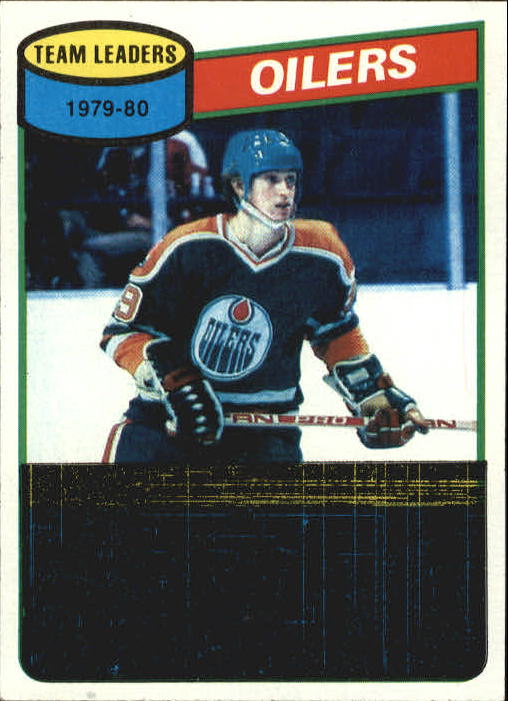 1980-81 Topps #182 Wayne Gretzky TL/Oilers Scoring Leaders/(checklist back)