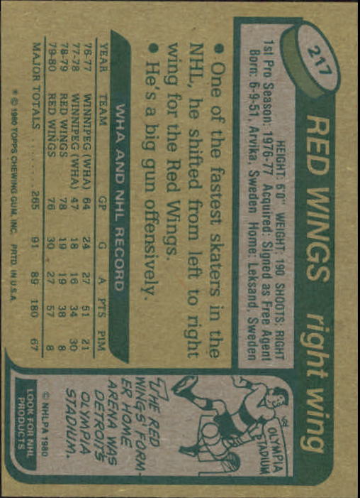 A5984- 1980-81 Topps Hk 201-264 MOST STOCK PHOTOS -You Pick- 15+ FREE US SHIP - Picture 55 of 206