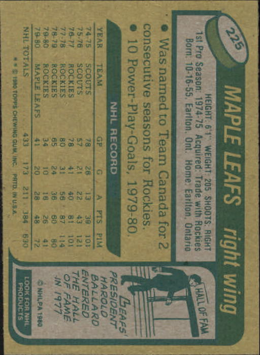 A5984- 1980-81 Topps Hk 201-264 MOST STOCK PHOTOS -You Pick- 15+ FREE US SHIP - Picture 85 of 206