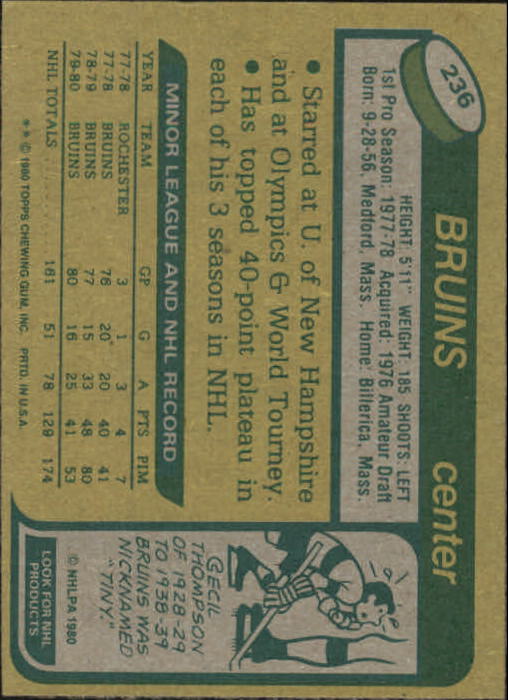A5984- 1980-81 Topps Hk 201-264 MOST STOCK PHOTOS -You Pick- 15+ FREE US SHIP - Picture 118 of 206