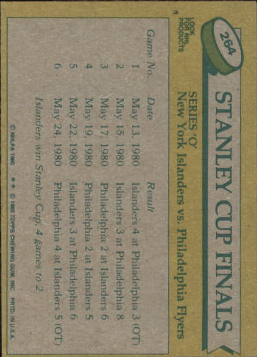 A5984- 1980-81 Topps Hk 201-264 MOST STOCK PHOTOS -You Pick- 15+ FREE US SHIP - Picture 206 of 206