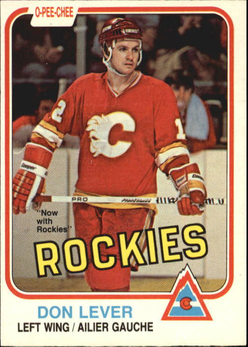 1981-82 O-Pee-Chee #45 Don Lever