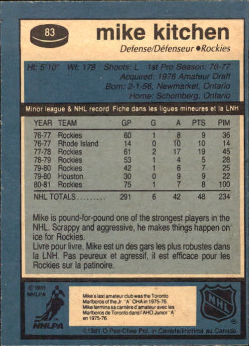 A6433- 1981-82 O-Pee-Chee Hk 1-200 STOCK PHOTOS -You Pick- 15+ FREE US SHIP - Picture 35 of 183