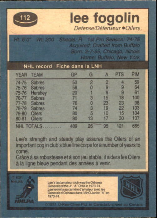 A6433- 1981-82 O-Pee-Chee Hk 1-200 STOCK PHOTOS -You Pick- 15+ FREE US SHIP - Picture 43 of 183