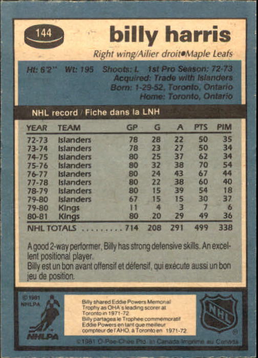 A6433- 1981-82 O-Pee-Chee Hk 1-200 STOCK PHOTOS -You Pick- 15+ FREE US SHIP - Picture 57 of 183