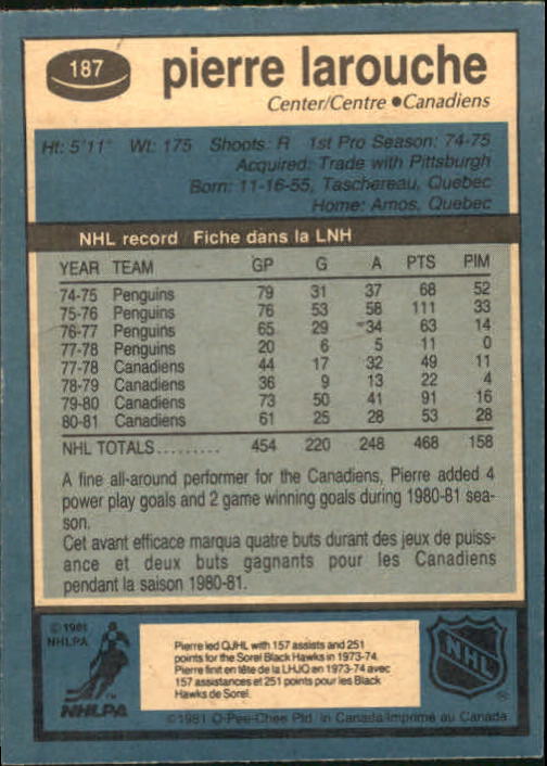 A6433- 1981-82 O-Pee-Chee Hk 1-200 STOCK PHOTOS -You Pick- 15+ FREE US SHIP - Picture 69 of 183