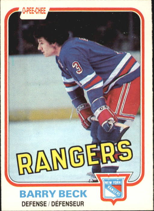 1981-82 O-Pee-Chee #220 Barry Beck