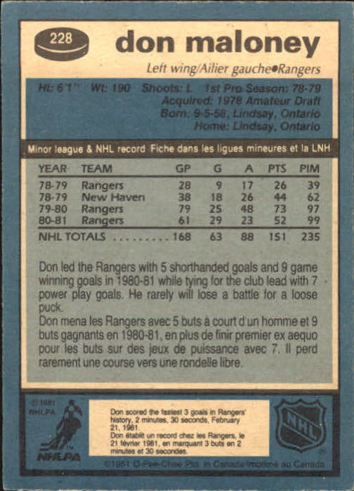 A6433- 1981-82 O-Pee-Chee Hk 1-200 STOCK PHOTOS -You Pick- 15+ FREE US SHIP - Picture 95 of 183