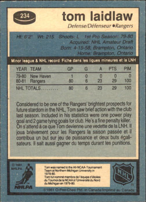 A6433- 1981-82 O-Pee-Chee Hk 1-200 STOCK PHOTOS -You Pick- 15+ FREE US SHIP - Picture 107 of 183