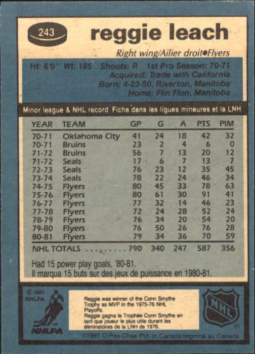 A6433- 1981-82 O-Pee-Chee Hk 1-200 STOCK PHOTOS -You Pick- 15+ FREE US SHIP - Picture 117 of 183