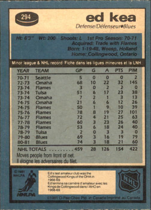 A6433- 1981-82 O-Pee-Chee Hk 1-200 STOCK PHOTOS -You Pick- 15+ FREE US SHIP - Picture 143 of 183