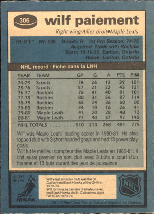 A6433- 1981-82 O-Pee-Chee Hk 1-200 STOCK PHOTOS -You Pick- 15+ FREE US SHIP - Picture 155 of 183