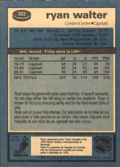 A6433- 1981-82 O-Pee-Chee Hk 1-200 STOCK PHOTOS -You Pick- 15+ FREE US SHIP - Picture 167 of 183