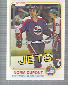 1981-82 O-Pee-Chee #363 Norm Dupont RC