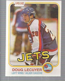 1981-82 O-Pee-Chee #367 Doug Lecuyer RC
