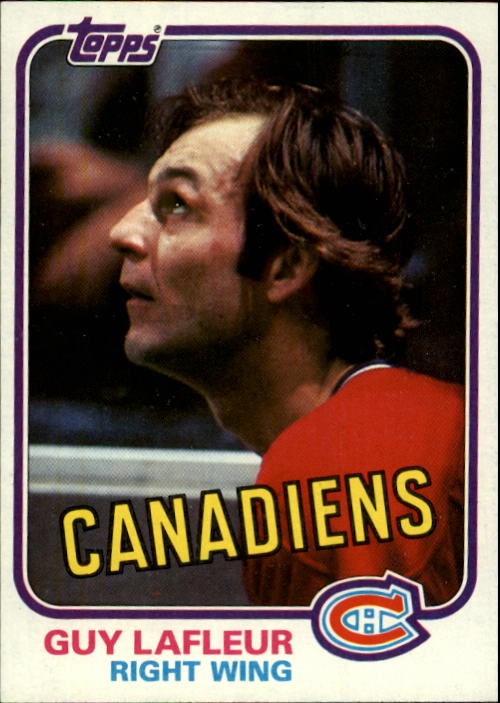 1981-82 Topps #19 Guy Lafleur