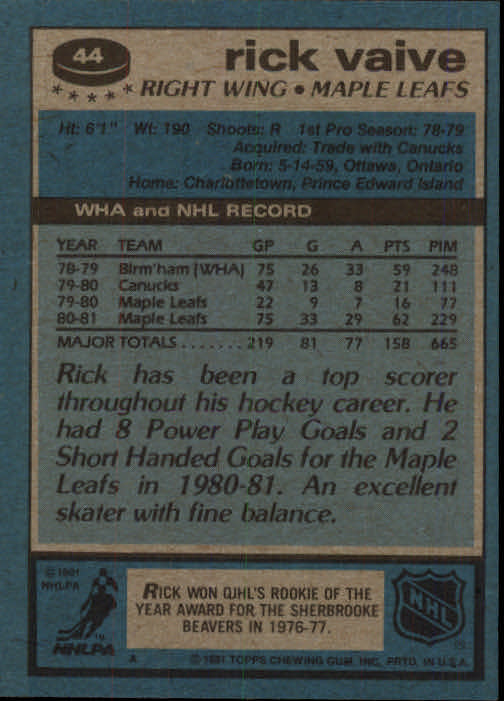 A7001- 1981-82 Topps Hockey Basis East West Karten -du Pick- 15 + Free US Schiff - Bild 132 von 175