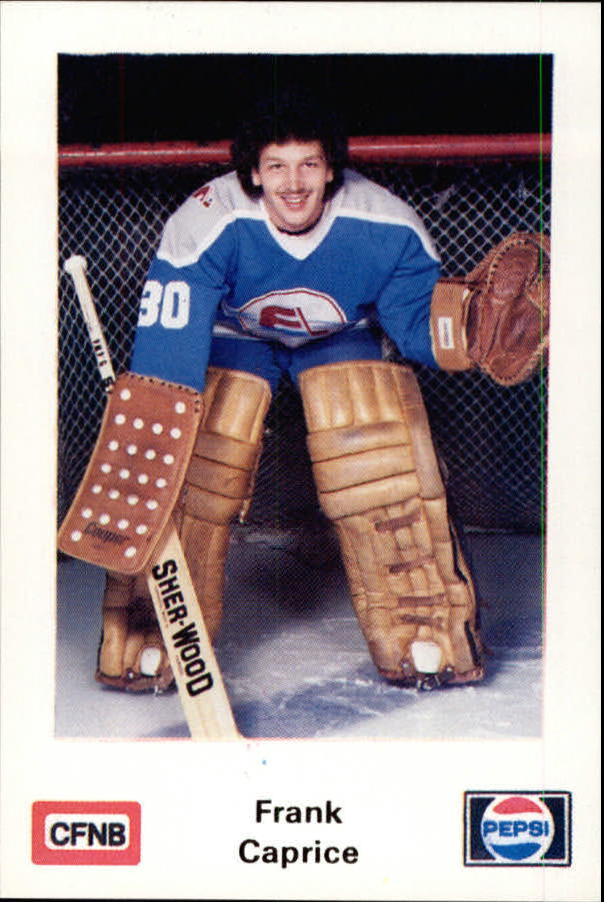 1981-82 Fredericton Express #13 Frank Caprice