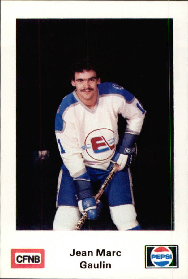 1981-82 Fredericton Express #22 Jean MarcGaulin