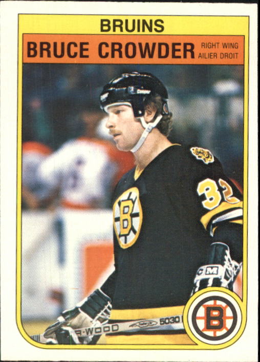 1982-83 O-Pee-Chee #9 Bruce Crowder RC