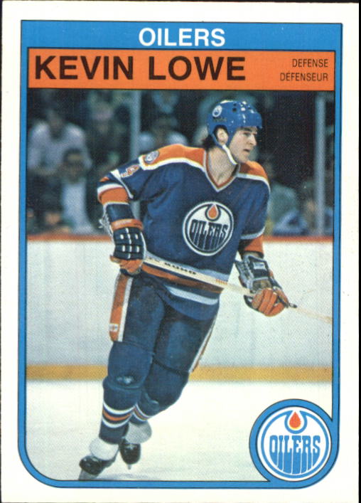 1982-83 O-Pee-Chee #113 Kevin Lowe UER