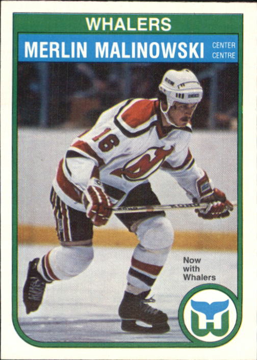 1982-83 O-Pee-Chee #128 Merlin Malinowski