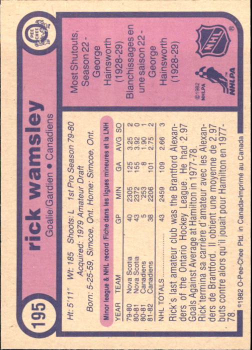 A9028- 1982-83 O-Pee-Chee Hk 101-200 STOCK PHOTOS -You Pick- 15+ FREE US SHIP - Picture 317 of 335