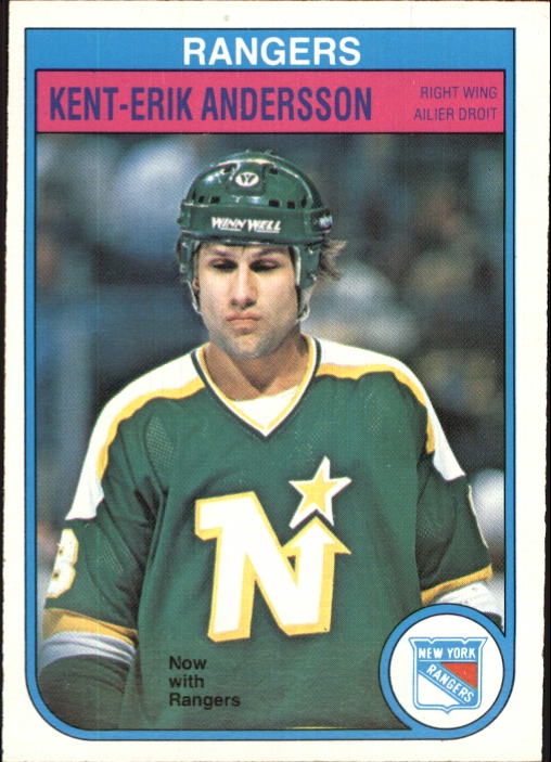 1982-83 O-Pee-Chee #218 Kent-Erik Andersson