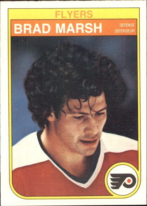 1982-83 O-Pee-Chee #254 Brad Marsh