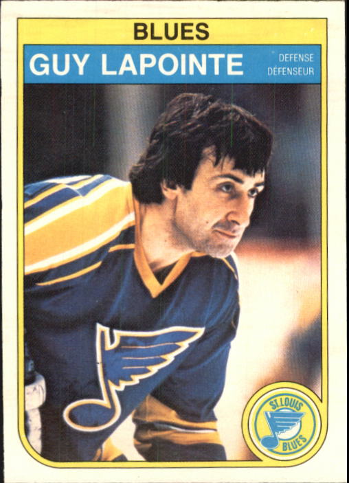 1982-83 O-Pee-Chee #305 Guy Lapointe