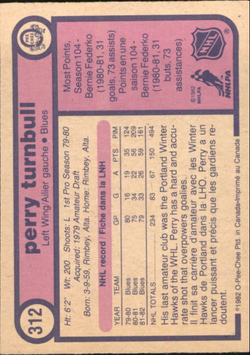 A9028- 1982-83 O-Pee-Chee Hk 301-396 STOCK PHOTOS -You Pick- 15+ FREE US SHIP - Picture 37 of 351