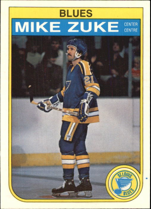 1982-83 O-Pee-Chee #313 Mike Zuke