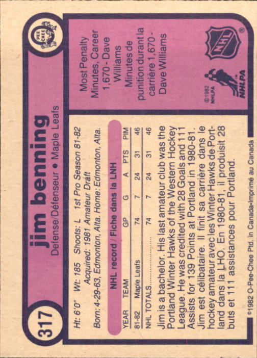 A9028- 1982-83 O-Pee-Chee Hk 301-396 STOCK PHOTOS -You Pick- 15+ FREE US SHIP - Picture 55 of 351