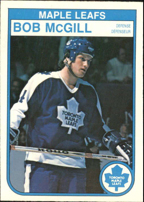 1982-83 O-Pee-Chee #327 Bob McGill RC