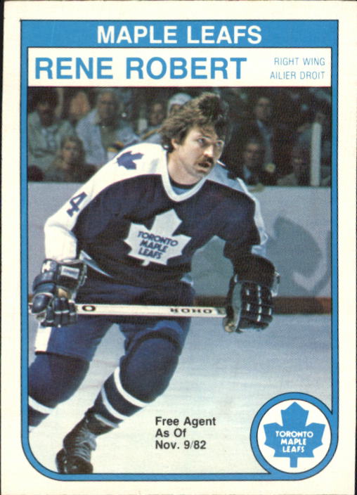 1982-83 O-Pee-Chee #330 Rene Robert