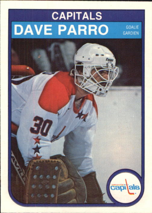 1982-83 O-Pee-Chee #371 Dave Parro RC