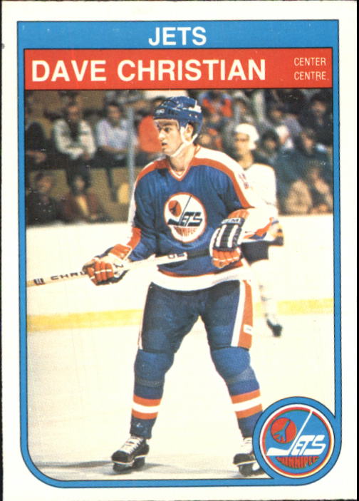1982-83 O-Pee-Chee #377 Dave Christian